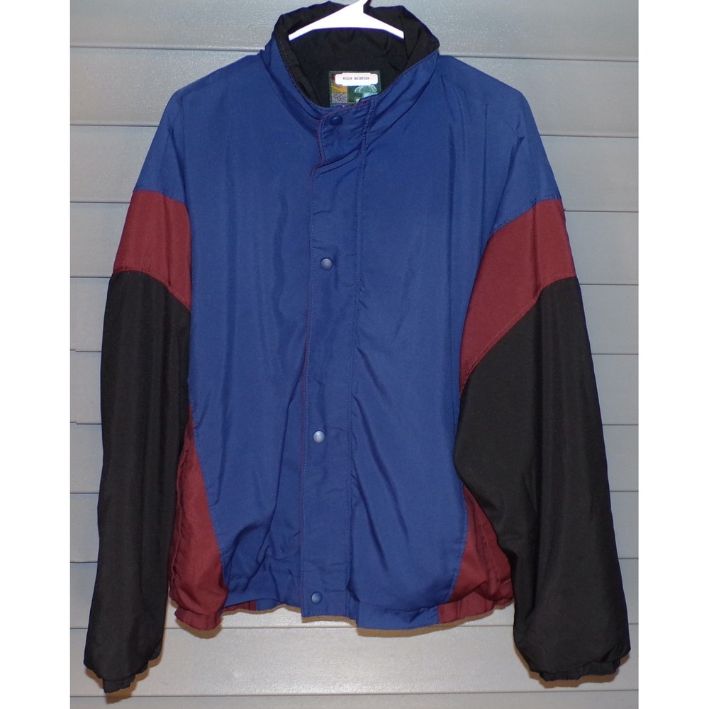 Forrester's XL Golf Windbreaker Full Zip Jacket Colorblock Multicolor USA